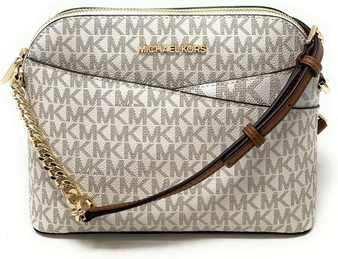 Michael Kors Jet All set Medium Crossbody Leather-based Purse